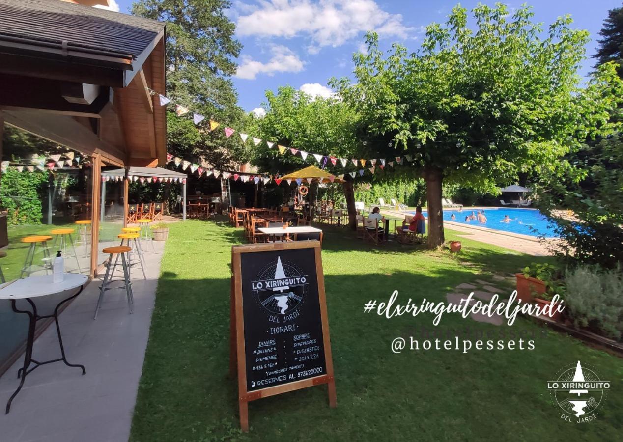 Hotel Restaurant Pessets & Spa Сорт Экстерьер фото