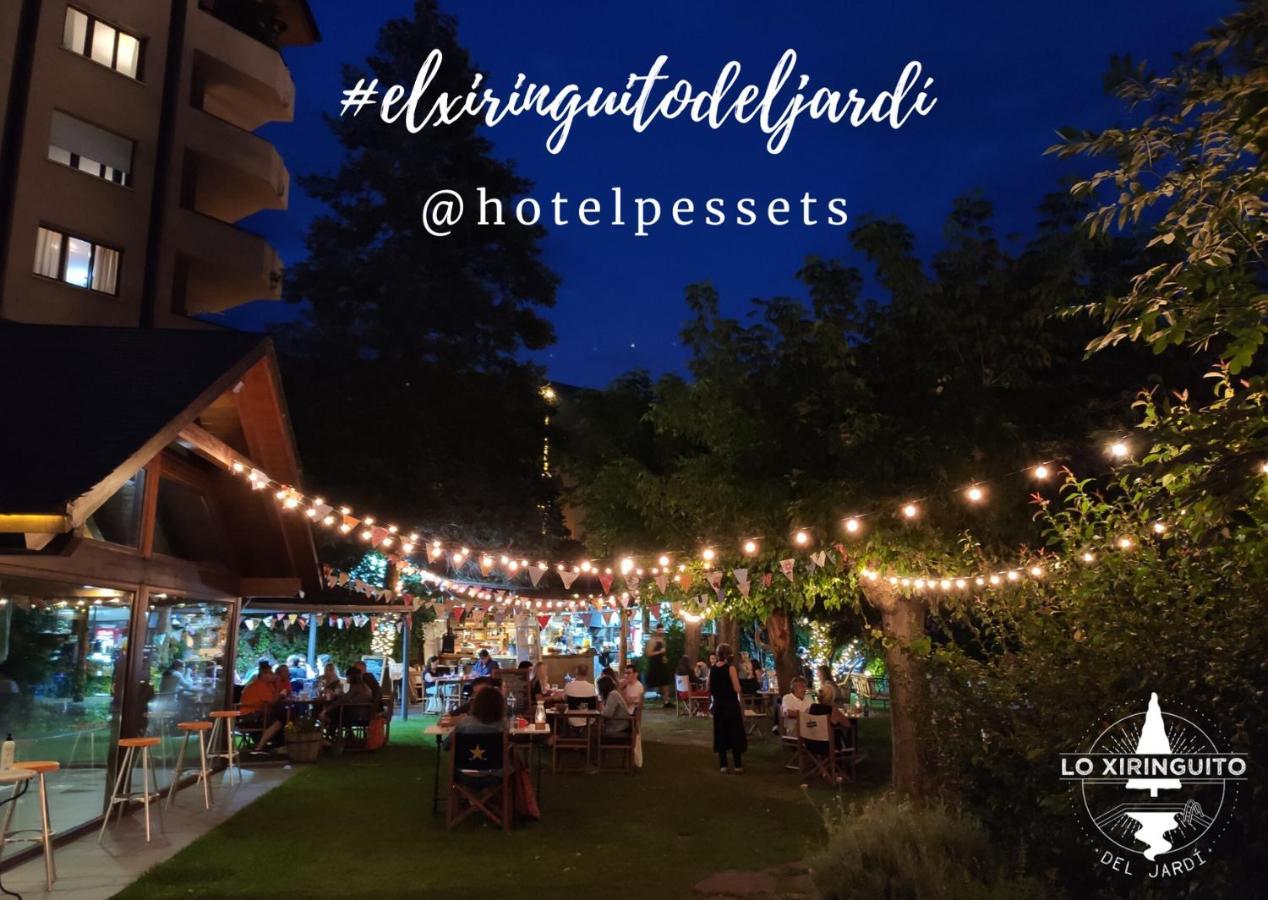 Hotel Restaurant Pessets & Spa Сорт Экстерьер фото